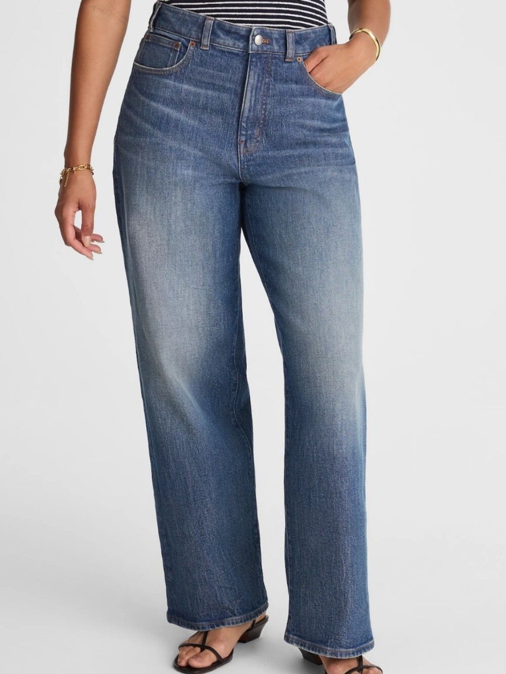 Madewell Curvy Perfect Vintage Wide Leg Jean